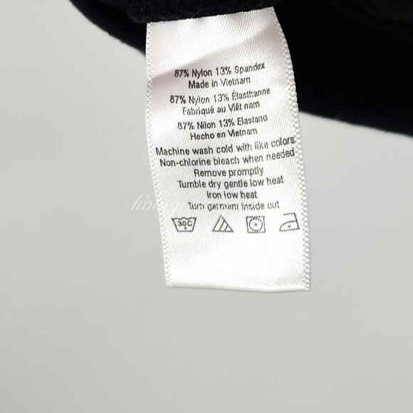 Alo Yoga White Illusion 4 Leggings Black White Geometric Workout Tights Small - Picture 10 of 10